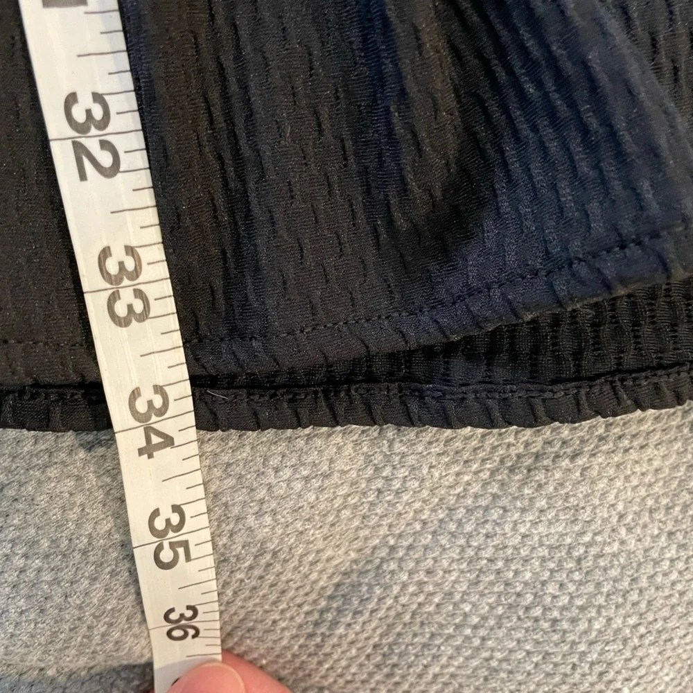 NWT Free People Black Skater‎ Dress With ivory Crochet Collar Size small - Picture 8 of 8